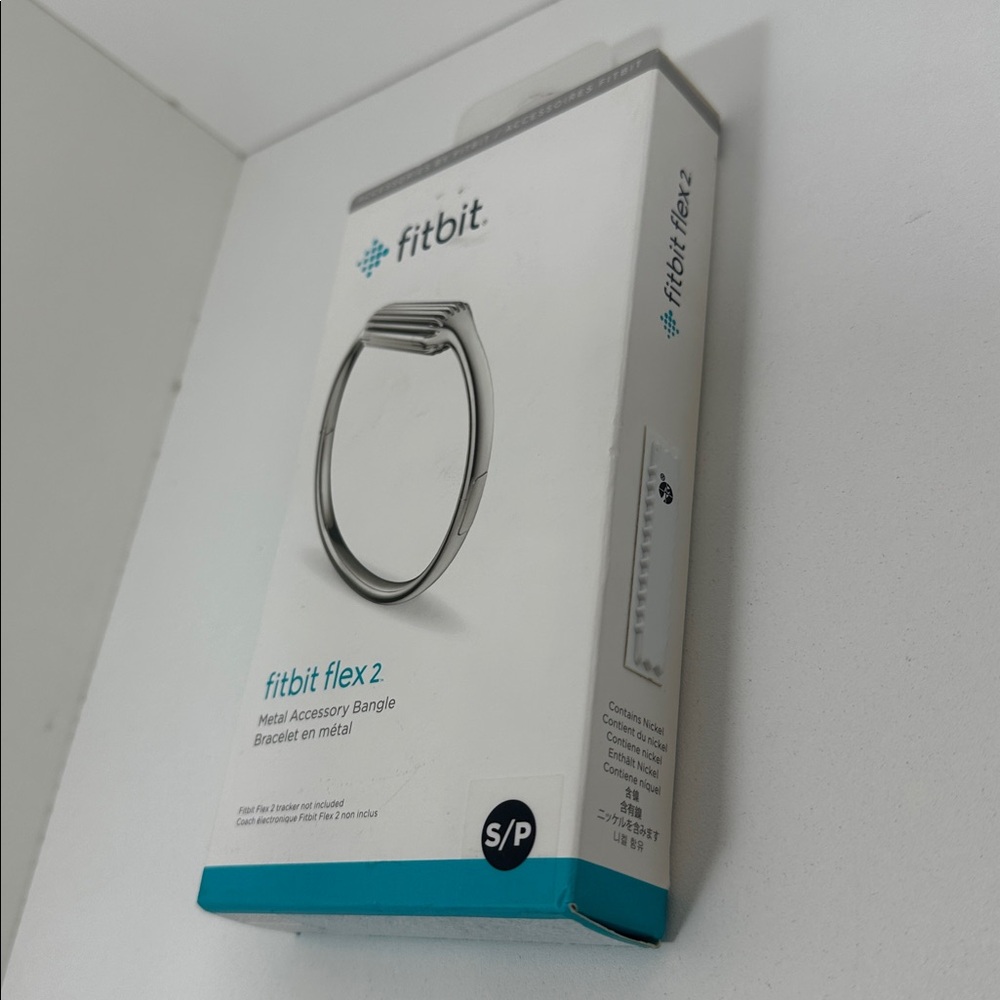 Fitbit Flex 2 Silver Accessory Bangle (Small) – Original Box Included - Picture 11 of 12
